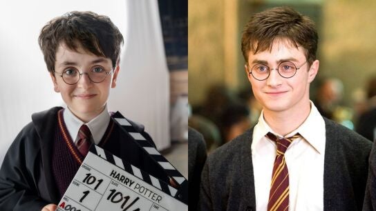 Harry Potter en la serie y Harry Potter en las pel&iacute;culas