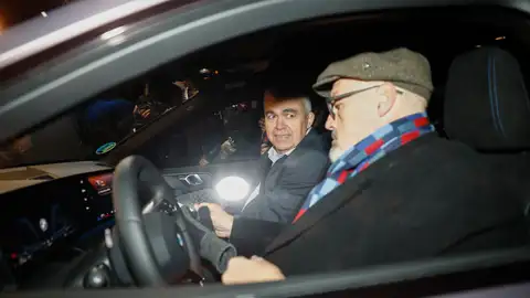 Santos Cerdán y su abogado Santos Cerdán y su abogado