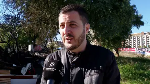 Incendio, vecino Bac de Roda, Barcelona Incendio, vecino Bac de Roda, Barcelona