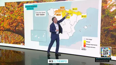 La previsión de Roberto Brasero La previsión de Roberto Brasero
