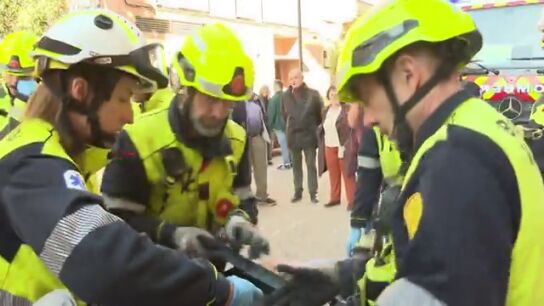 El Ayuntamiento de Valencia ha organizado un simulacro de inundaciones en La Torre