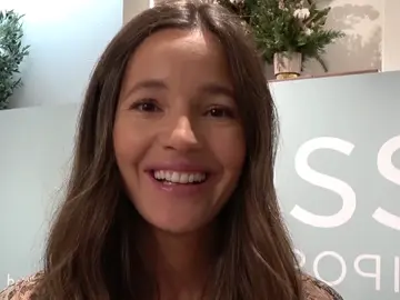 Malena Costa en un photocall Malena Costa en un photocall