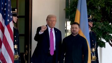 Donald Trump y Volodimir Zelenski en la Casa Blanca