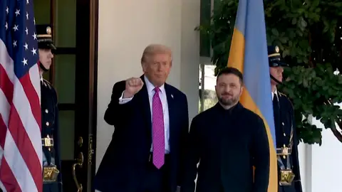 Donald Trump y Volodimir Zelenski en la Casa Blanca Donald Trump y Volodimir Zelenski en la Casa Blanca