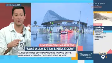"Me han condenado a 28 meses de cárcel por sacar tabaco" . Gibraltar - La Línea, en las entrañas del contrabando "Me han condenado a 28 meses de cárcel por sacar tabaco" . Gibraltar - La Línea, en las entrañas del contrabando