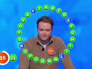 &iexcl;Todo es posible! Manu, a un acierto del empate y a cuatro del bote de 2.410.000 euros en El Rosco