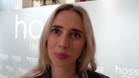 Lulu Figueroa, en la inauguración de una tienda