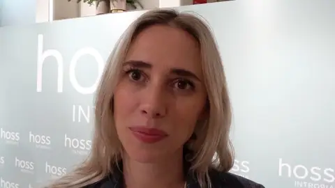 Lulu Figueroa, en la inauguración de una tienda Lulu Figueroa, en la inauguración de una tienda