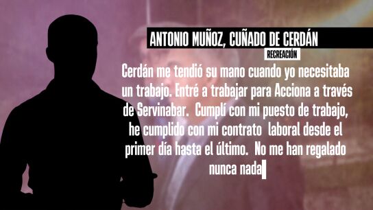 Conversaci&oacute;n con Antonio Mu&ntilde;oz, cu&ntilde;ado de Cerd&aacute;n