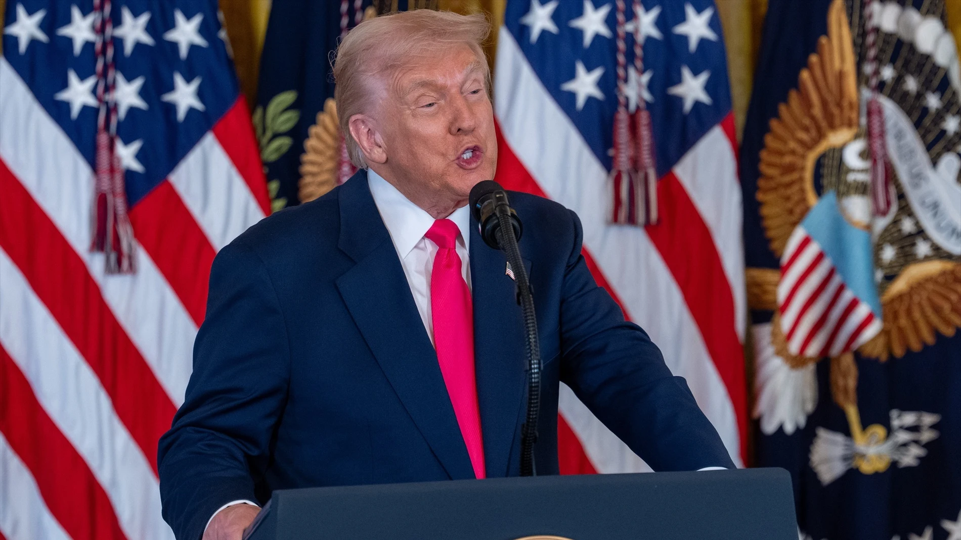 El presidente de Estados Unidos, Donald Trump El presidente de Estados Unidos, Donald Trump