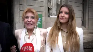 Carmen Thyssen y su hija Carmen Thyssen y su hija