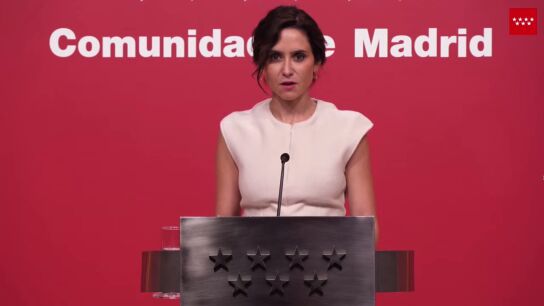 Ayuso, sobre la condena al fiscal general del Estado