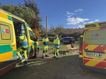 Muere una mujer y un hombre sufre quemaduras graves en un incendio en un parque de Alcal&aacute; de Henares (Madrid)