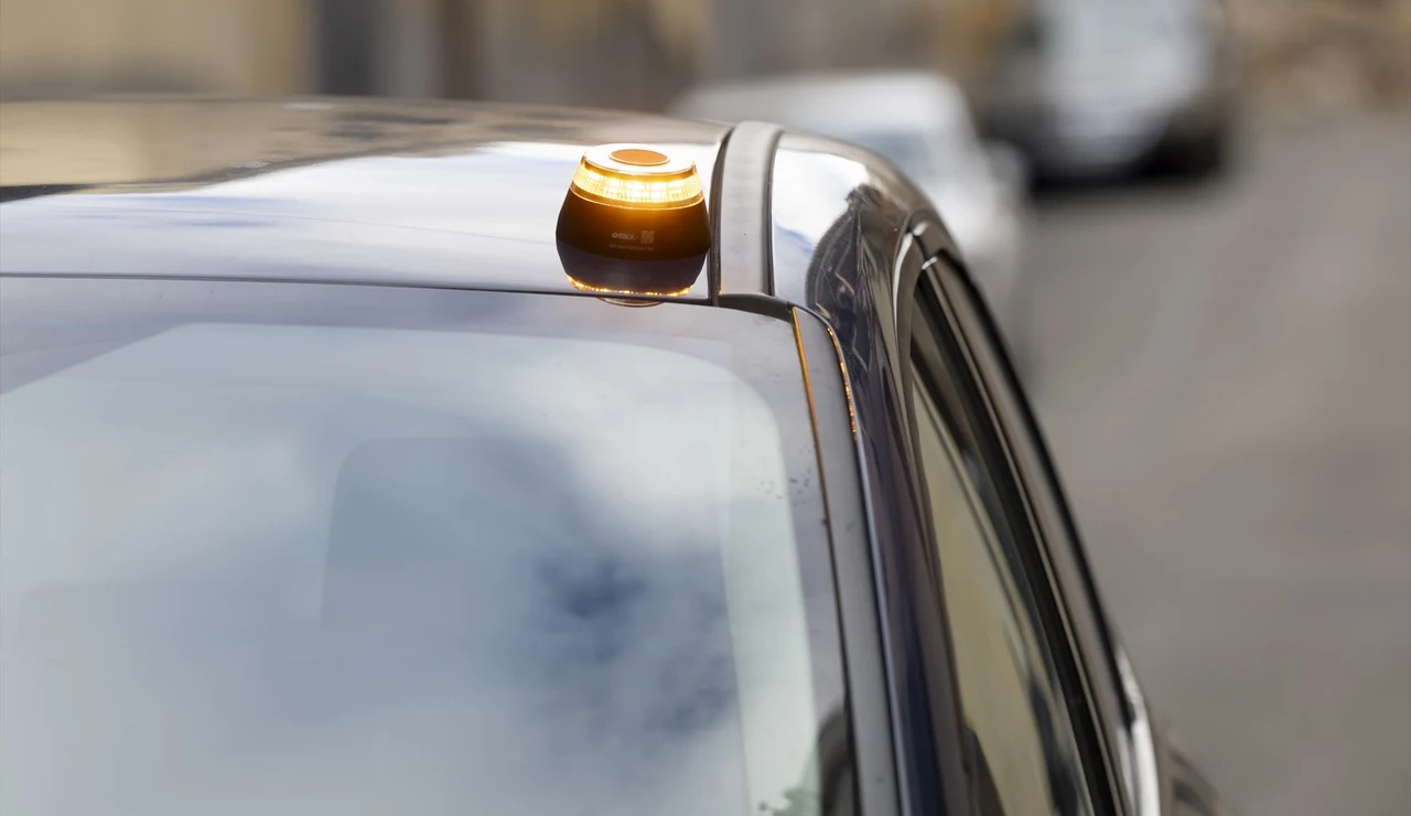 Imagen de una baliza de emergencia.