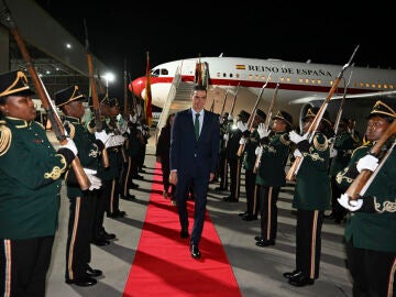 S&aacute;nchez llega a la cumbre del G20 en Johannesburgo y reivindica: "En tiempos complejos decidimos avanzar, no retroceder"