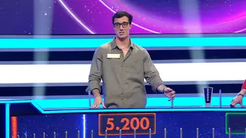 Borja, concursante de La ruleta de la suerte noche Borja, concursante de La ruleta de la suerte noche