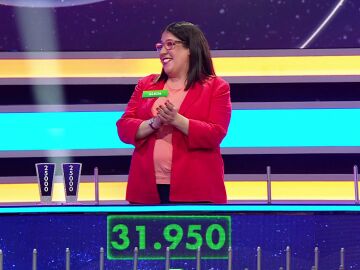 Alicia, concursante de La ruleta de la suerte noche