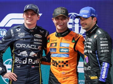 Carlos Sainz tras la qualy del GP de Las Vegas