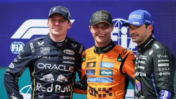 Carlos Sainz tras la qualy del GP de Las Vegas Carlos Sainz tras la qualy del GP de Las Vegas