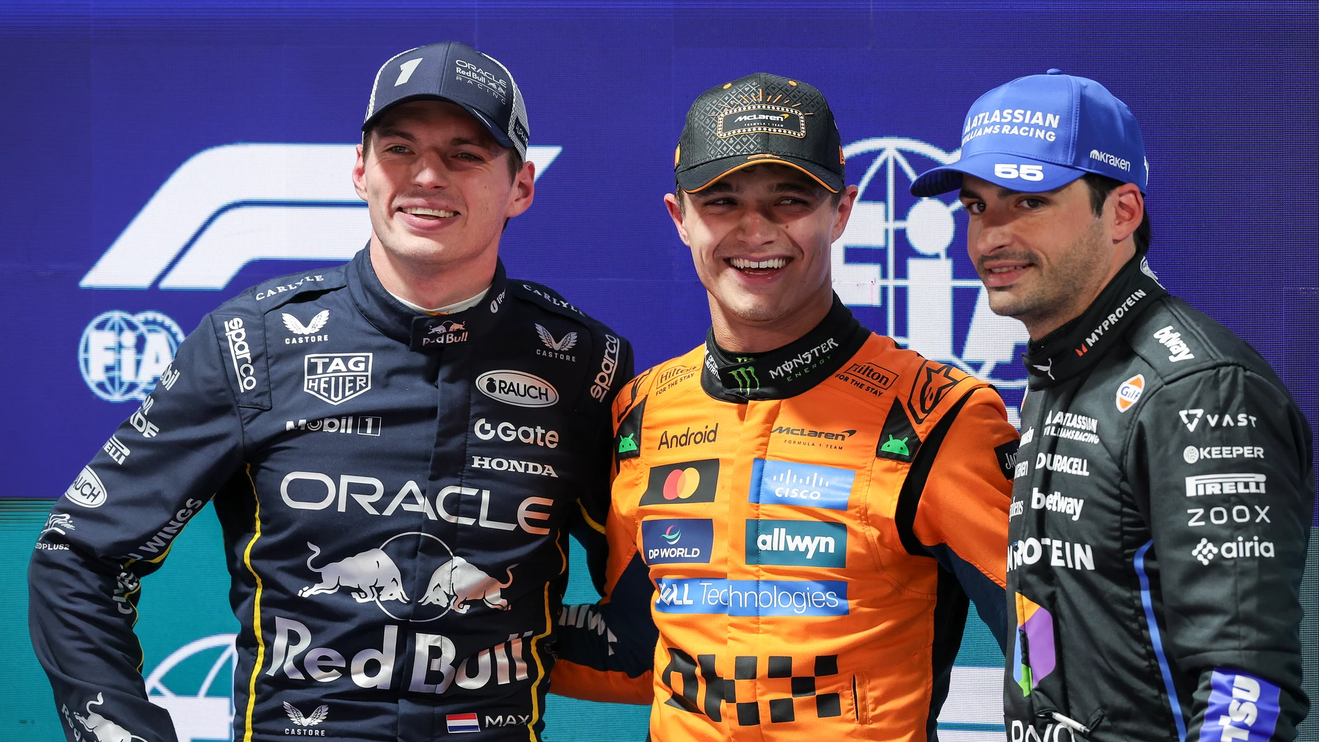 Carlos Sainz tras la qualy del GP de Las Vegas Carlos Sainz tras la qualy del GP de Las Vegas