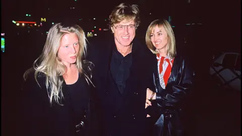 Robert Redford junto a su hija, Amy Robert Redford junto a su hija, Amy