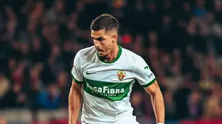 André Silva, jugador del Elche André Silva, jugador del Elche