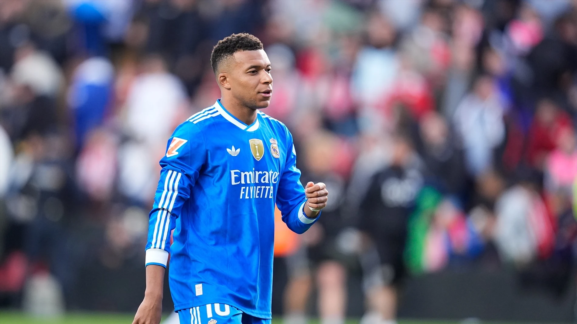 Mbappé durante el Rayo-Real Madrid de Liga Mbappé durante el Rayo-Real Madrid de Liga