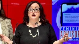 La secretaria de Igualdad del PSdeG, Silvia Fraga REMITIDA / HANDOUT por PSDEG Fotograf&iacute;a remitida a medios de comunicaci&oacute;n exclusivamente para ilustrar la noticia a la que hace referencia la imagen, y citando la procedencia de la imagen en la firma 23/11/2025