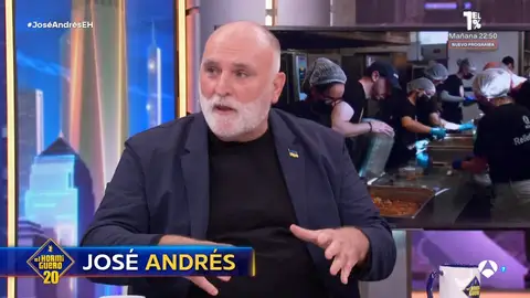 José Andrés recuerda su labor en la DANA de Valencia: "La gente necesita una ventana de esperanza al futuro" José Andrés recuerda su labor en la DANA de Valencia: "La gente necesita una ventana de esperanza al futuro"