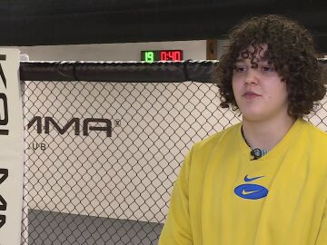 Merche García, luchadora de MMA y grappling