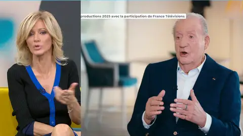 Susanna Griso y el emérito Susanna Griso y el emérito