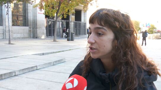 Una alumna del profesor