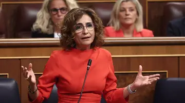 La ministra María Jesús Montero en el Congreso La ministra María Jesús Montero en el Congreso