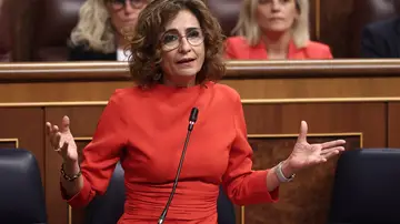 La ministra María Jesús Montero en el Congreso La ministra María Jesús Montero en el Congreso