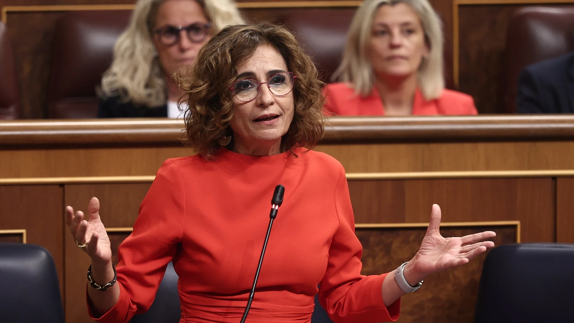 La ministra María Jesús Montero en el Congreso La ministra María Jesús Montero en el Congreso