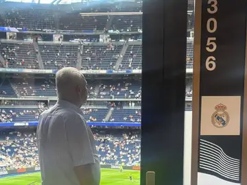 Raúl Asencio compartió un storie de su abuelo en el Bernabéu Raúl Asencio compartió un storie de su abuelo en el Bernabéu