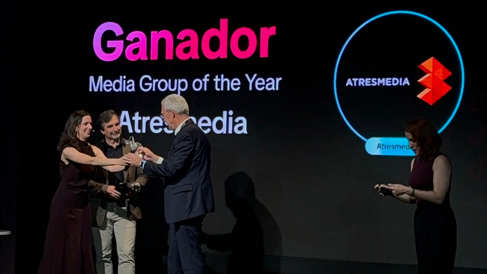 Atresmedia recibe el premio a Media Group of the Year en los TikTok Publisher Awards 2025 Atresmedia recibe el premio a Media Group of the Year en los TikTok Publisher Awards 2025