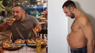 Dmitry Nuyanzin durante el reto que le ha costado la vida Dmitry Nuyanzin durante el reto que le ha costado la vida
