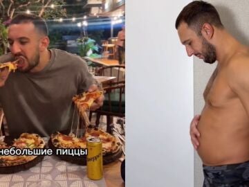 Dmitry Nuyanzin durante el reto que le ha costado la vida