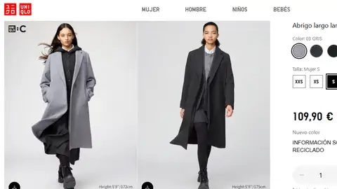 Abrigo de lana Abrigo de lana