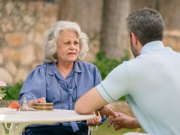 Andrés le desvela su identidad a Delia y averigua más sobre su primo: “Gabriel heredó el odio de Bernardo”