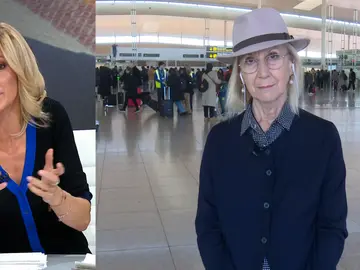 Rosa Díez en Espejo Público. Rosa Díez en Espejo Público.