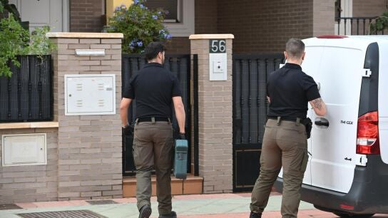 Registro el pasado 18 de noviembre de la casa del presidente de la diputaci&oacute;n de Almer&iacute;a, Javier Aureliano Garcia 