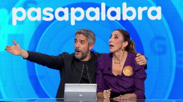 Roberto Leal se estresa al ver a Paz Padilla intentar hacer trampas en La Pista