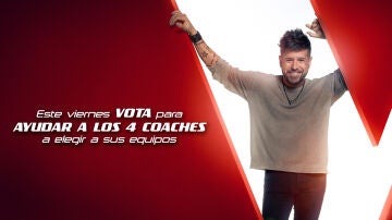 Vota por tu favorito del equipo de Pablo López para seguir en La Voz