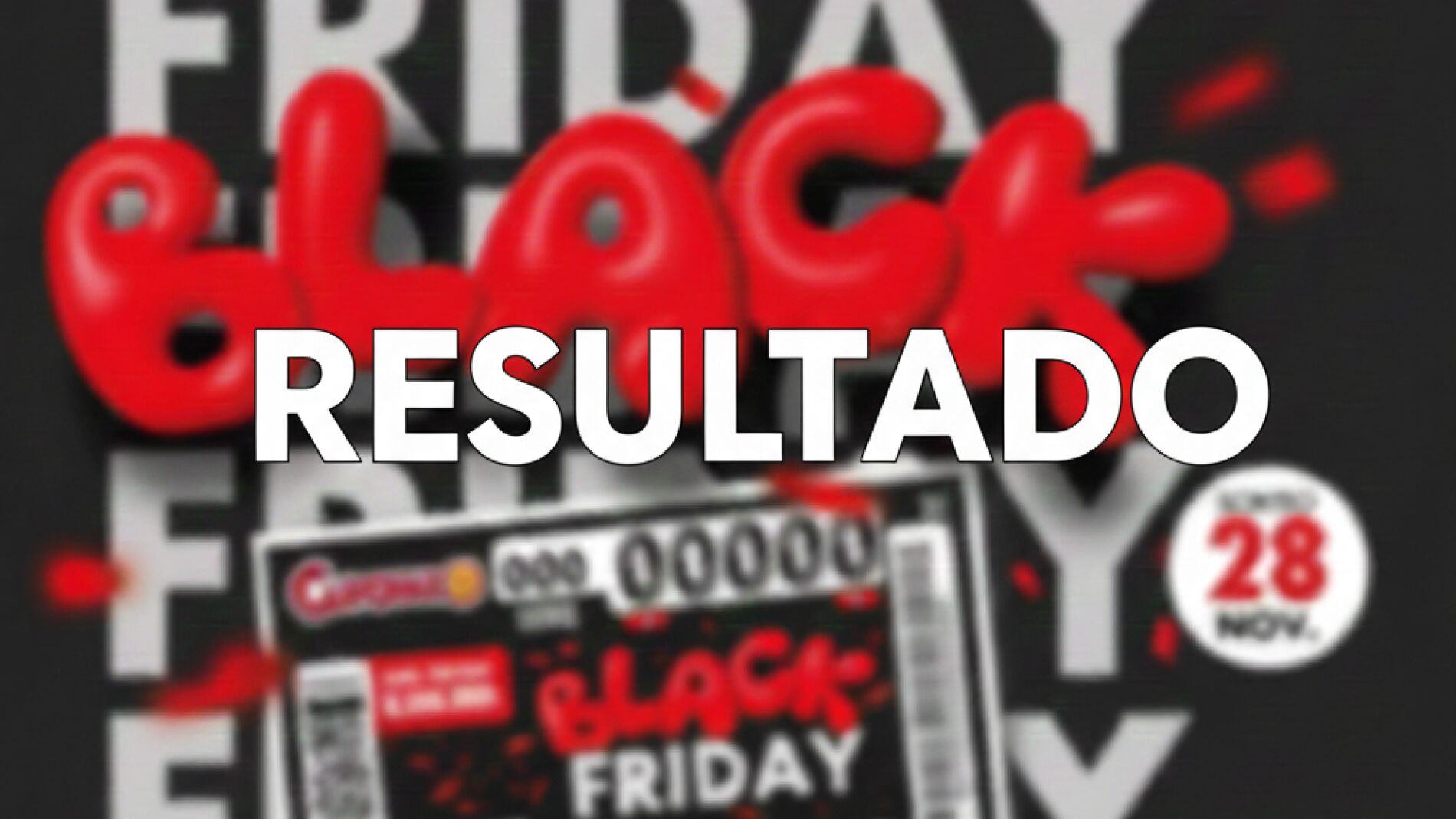 Sorteo del Cuponazo Black Friday de la ONCE en directo: comprobar cup&oacute;n y resultado hoy viernes 28 de noviembre