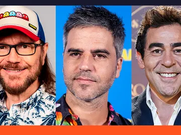 Santiago Segura, Ernesto Sevilla y Pablo Chiapella Santiago Segura, Ernesto Sevilla y Pablo Chiapella