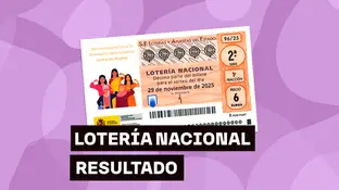 Sorteo Lotería Nacional: Comprobar décimo de hoy sábado 29 de noviembre, en directo Sorteo Lotería Nacional: Comprobar décimo de hoy sábado 29 de noviembre, en directo