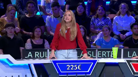 Un momento de nervios deja a Toñi sin resolver el panel Un momento de nervios deja a Toñi sin resolver el panel