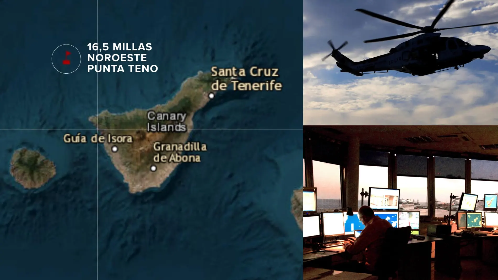 Búsqueda del turista desaparecido en Canarias Búsqueda del turista desaparecido en Canarias